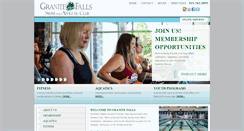 Desktop Screenshot of granitefallsclub.com